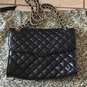 Rebecca Minkoff quilted affair black